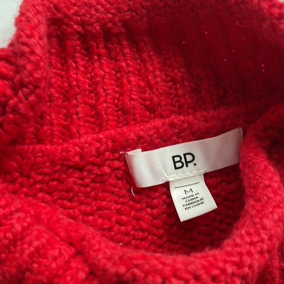 BP oversized mock turtleneck with ballon sleeved sweater - Picture 7 of 7